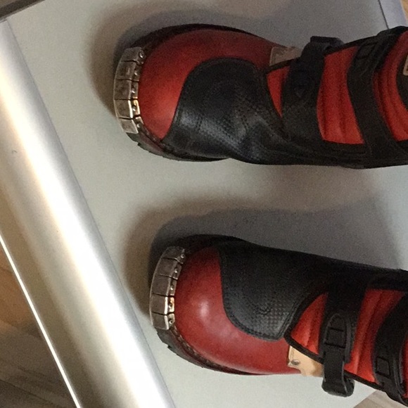 Balenciaga Leather Motorcycle Boots - Picture 7 of 8